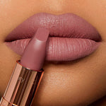 Charlotte Tilbury Matte Revolution Lipstick swatch on skin