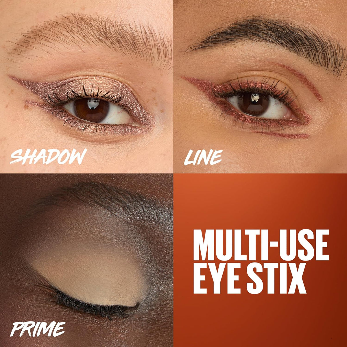 Detail view of Maybelline eye stick built-in sharpener