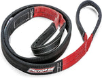 Factor 55 00077 recovery strap close up of reinforced Cordura eyes