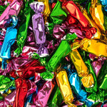 Candy Envy soft milk caramels showing dual foil packaging
