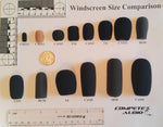 Compete audio high density foam mic windscreen close up