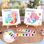 Tearable thick pages of YPLUS watercolor book