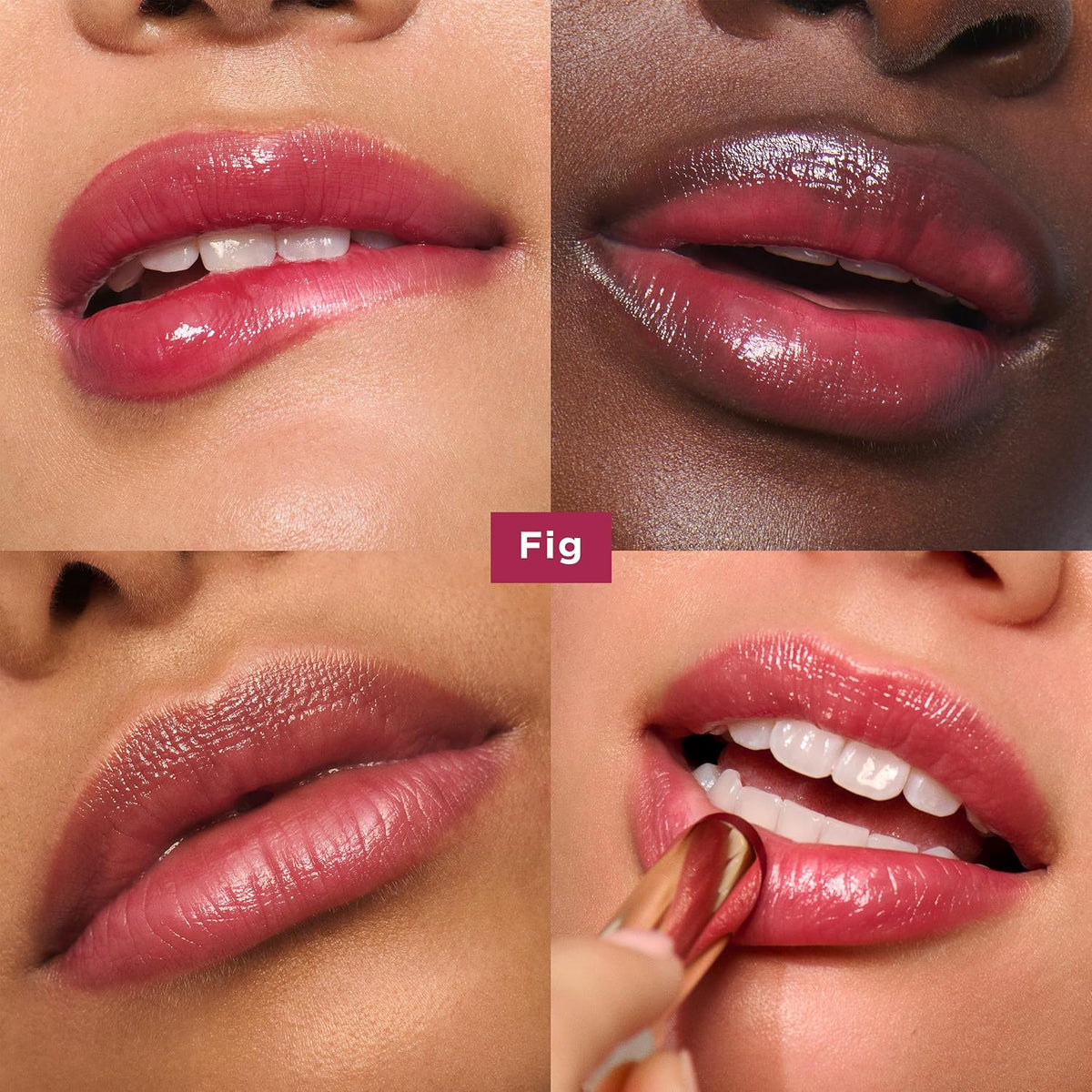 Clarins lip oil balm angled applicator tip
