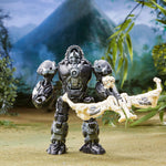 Optimus Primal action figure with attached weapon partner