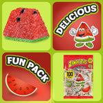Texture of Zandiitas watermelon chili coated candy