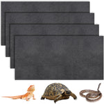 Haull snake terrarium accessories showing non abrasive soft high density material edge.