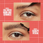Maybelline Build-A-Brow clear gel applicator brush