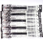 Close-up of the Zebra 0.5mm extra-fine black gel ink refill tip