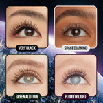 Back of Maybelline holiday makeup kit packaging with details