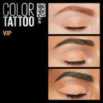 Maybelline longwear eyeshadow pot side profile view
