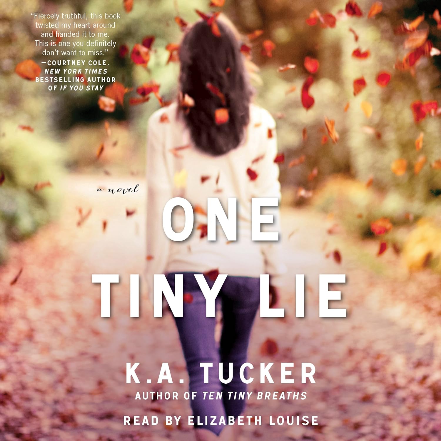 K.A. Tucker One Tiny Lie book cover front view contemporary romance novel