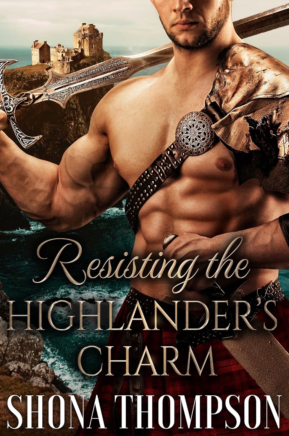 Shona Thompson Resisting The Highlander's Charm book cover front view