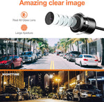 RAAYOO backup camera metal housing and 18.5mm flush mount
