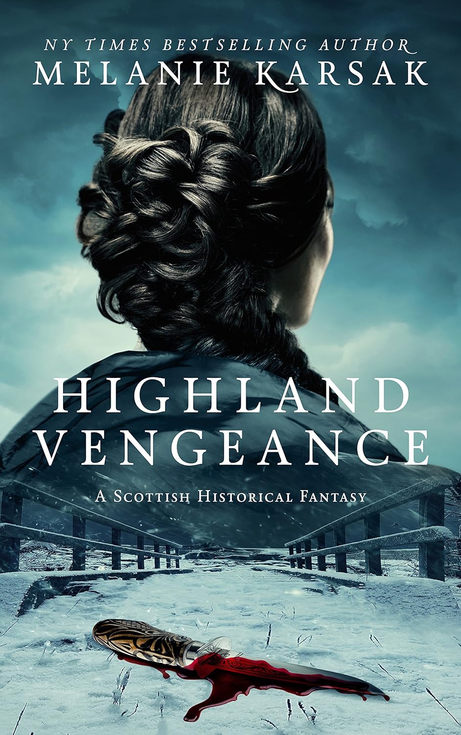 Melanie Karsak Highland Vengeance Celtic Blood Book Three front view of official book cover art
