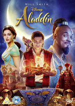 Disney Aladdin live action 2019 DVD back cover details