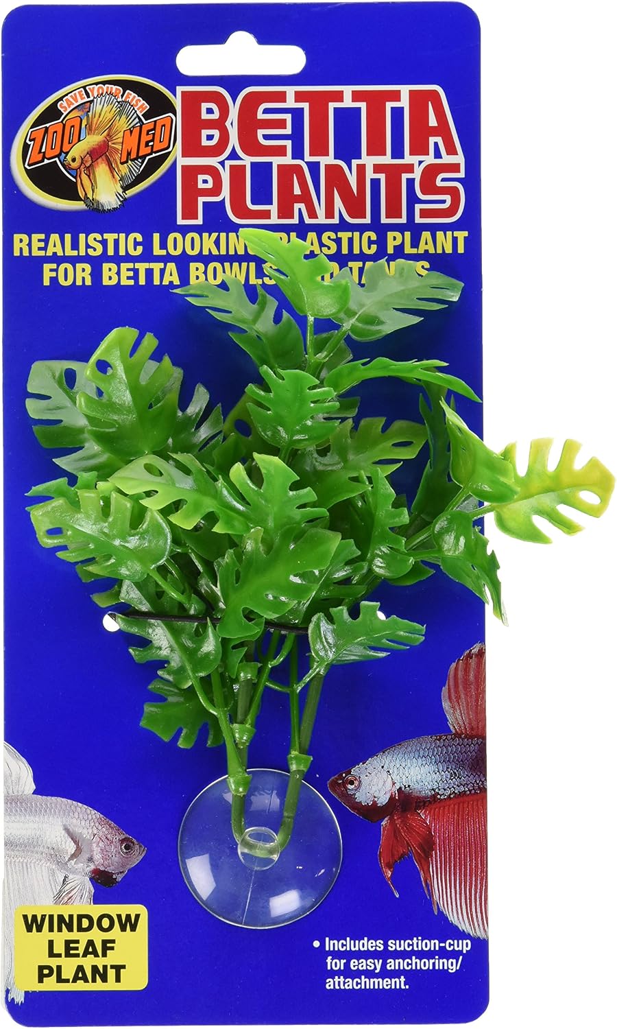 Zoo Med aquarium decoration attached via suction cup