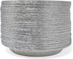 Fig And Leaf aluminum foil pans holding baked quiche