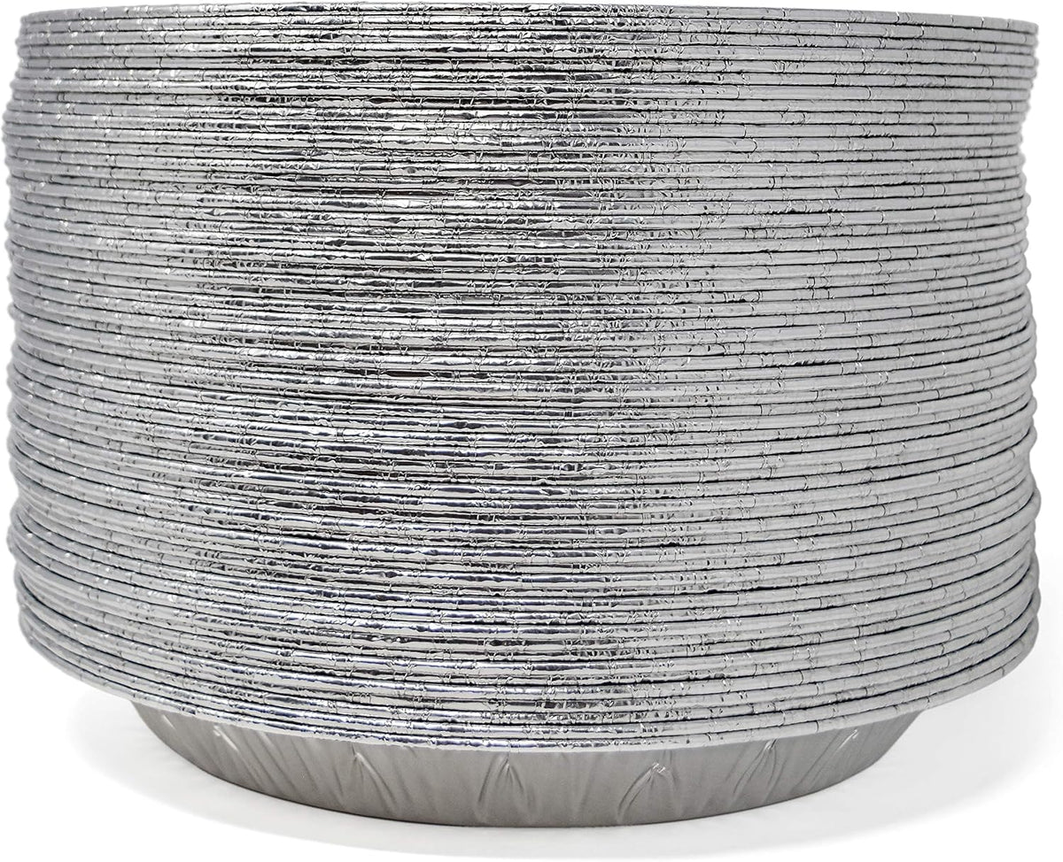 Fig And Leaf aluminum foil pans holding baked quiche