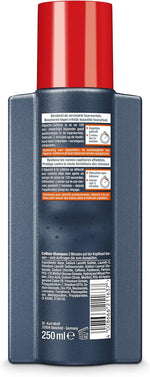 Alpecin caffeine shampoo 250ml side packaging