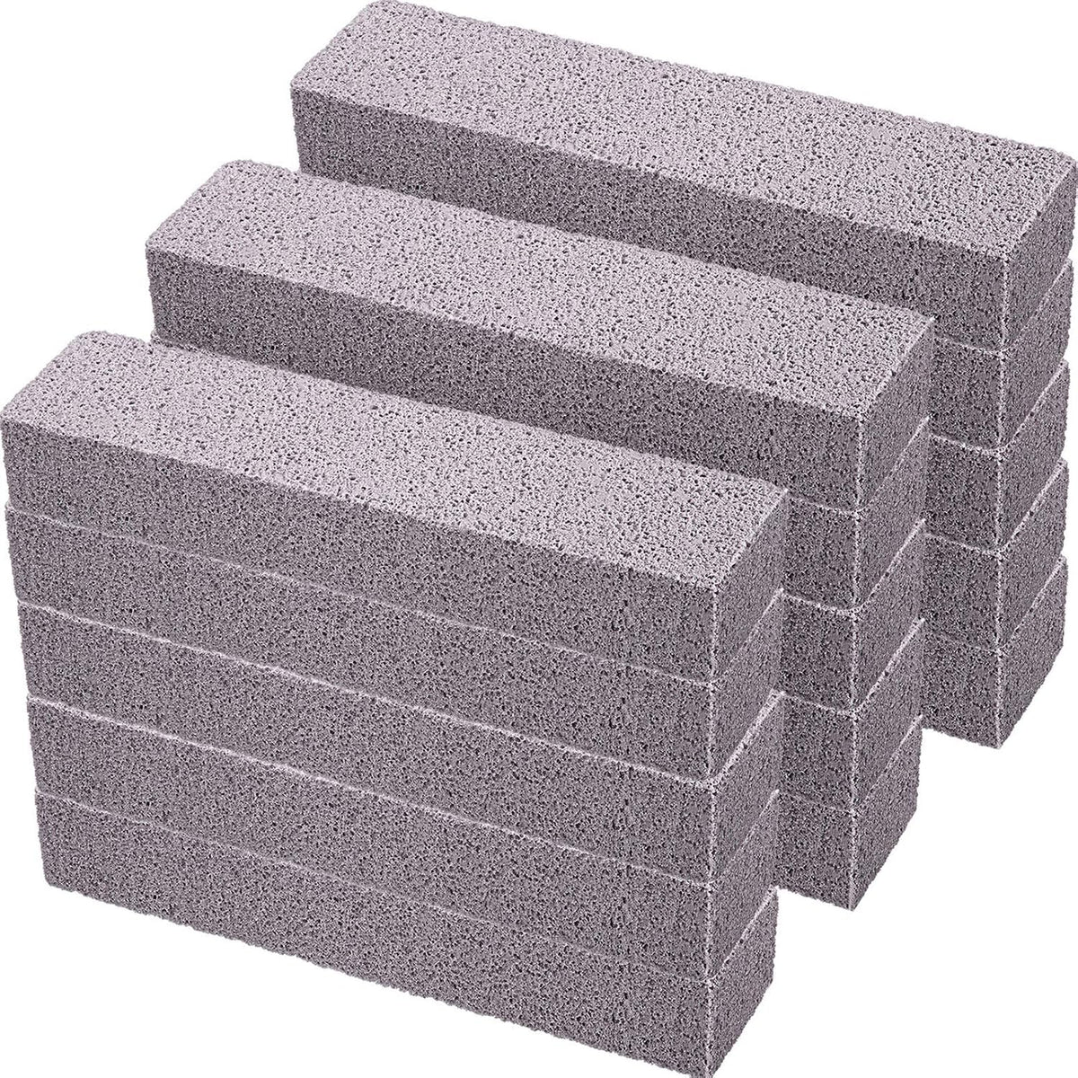Norme 20 Pieces Pumice Stones For Cleaning front view scouring pads