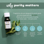Aura Cacia rosemary essential oil dropper closeup