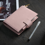 Ox Knight A6 planner cover back pocket view