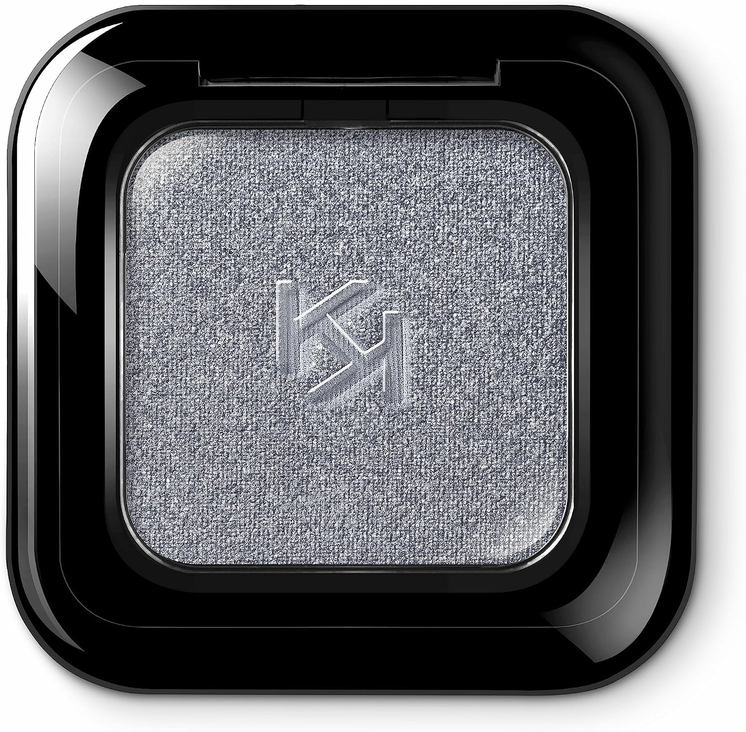 Kiko Milano High Pigment Eyeshadow front view compact with embossed logo