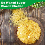 Weewooday woodworking and instrument repair shellac flakes