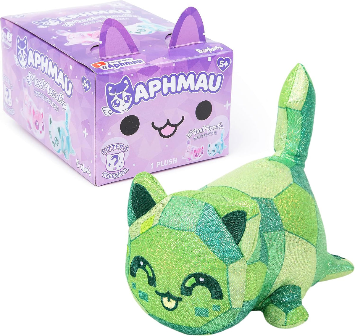 Aphmau Mini Mystery 6" Plush - Celestial Collection - 4 Pack; YouTube Gaming Channel, Blind Box, 4 of 8 Unique Possible Unicorn MeeMeows, Official Aphmau Merch - Image 6