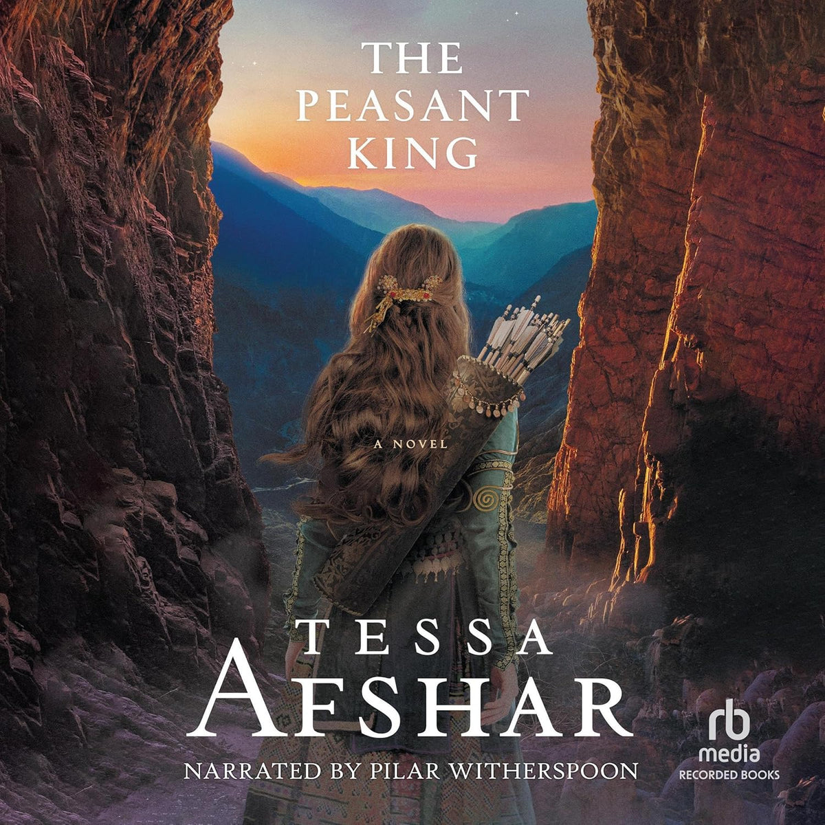 Tessa Afshar The Peasant King Audible Audiobook front cover artwork