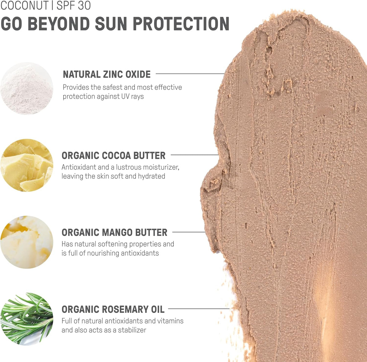 Raw Elements mineral sunscreen tin open view