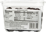 Close up of dark chocolate covered cherries texture