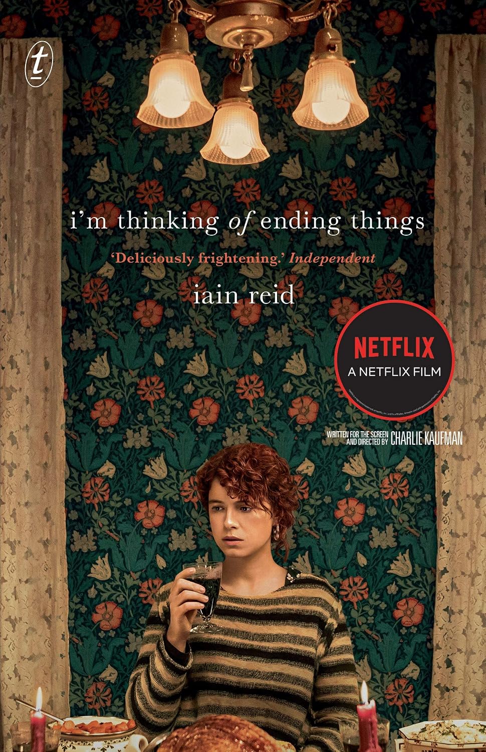Iain Reid I'm Thinking of Ending Things paperback front view book cover