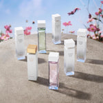Luminous women perfume with white tea and pink freesia notes