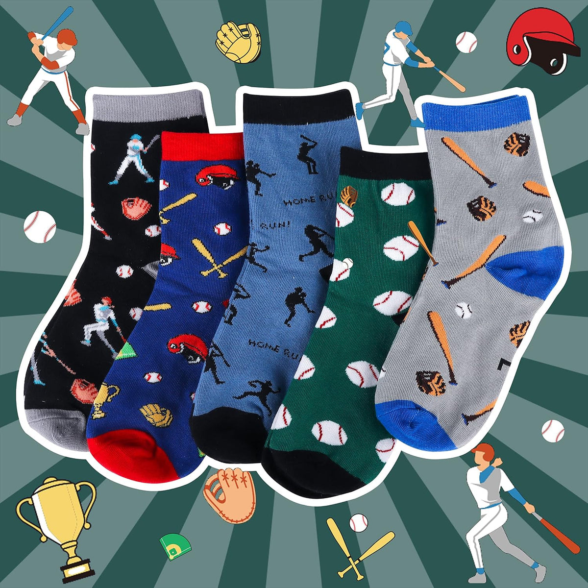 Belloxis cotton sports socks showing fabric texture and stretch
