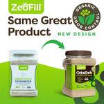 Zeofill granules applied on artificial grass surface