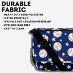 J World New York Terry messenger bag open main compartment