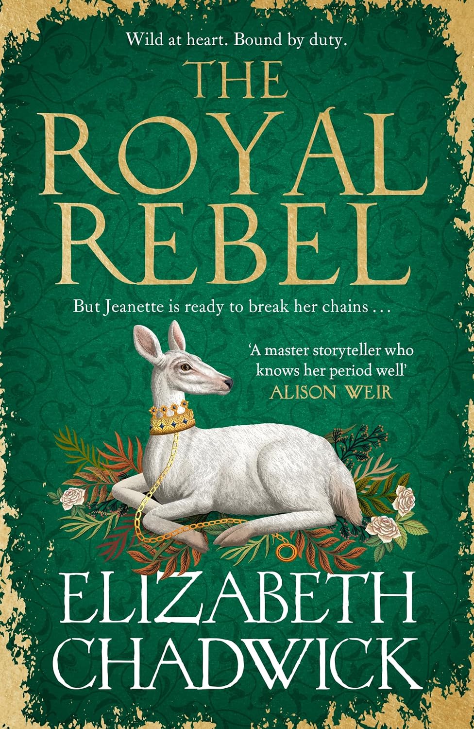 Elizabeth Chadwick The Royal Rebel paperback novel front cover view showing historical fiction book design.