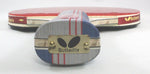 Butterfly 401 table tennis paddle angled action pose