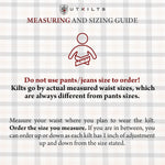 UT Kilts standard tartan utility kilt full length product display