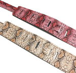 BORGBAR leather guitar strap mounted on electric guitar