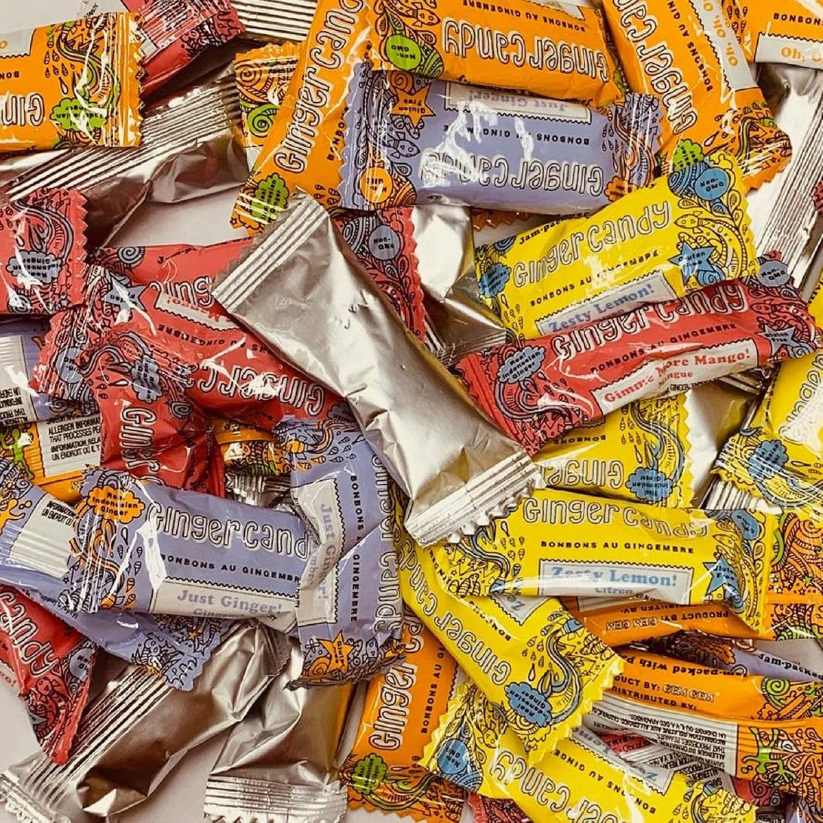 Gem Gem one pound bulk pack of premium ginger candy