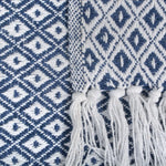 Geometric diamond pattern close up detail view