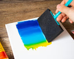 Mont Marte foam brush handle and grip design