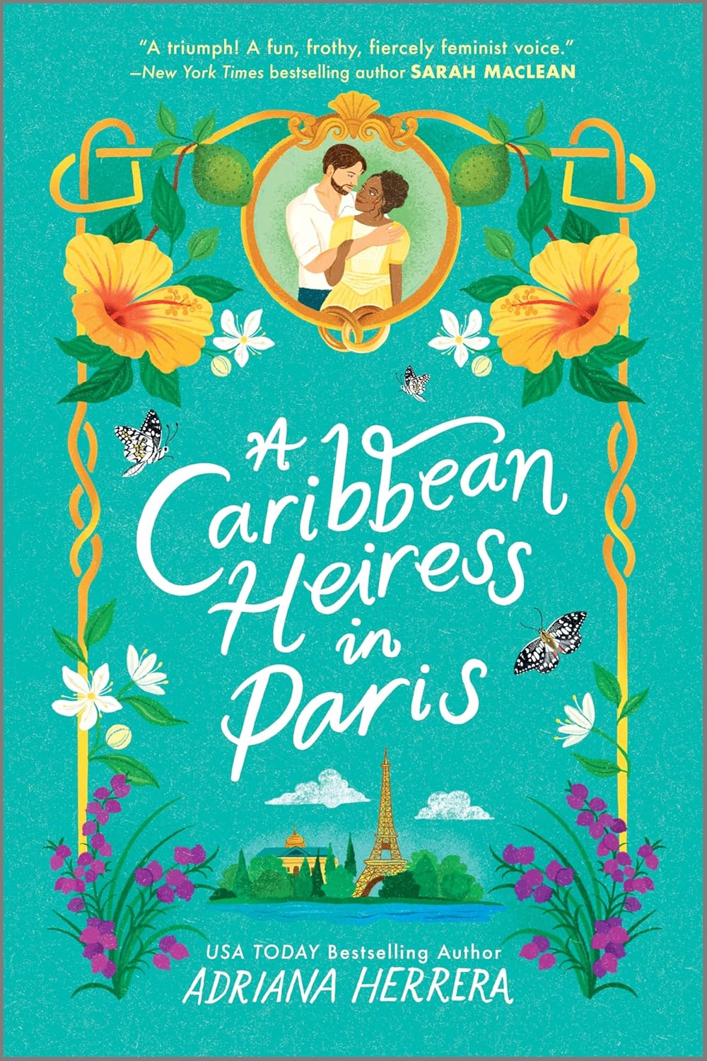Adriana Herrera A Caribbean Heiress in Paris audiobook cover art front view