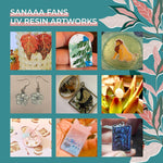 SANAAA UV Resin bottle label and volume details