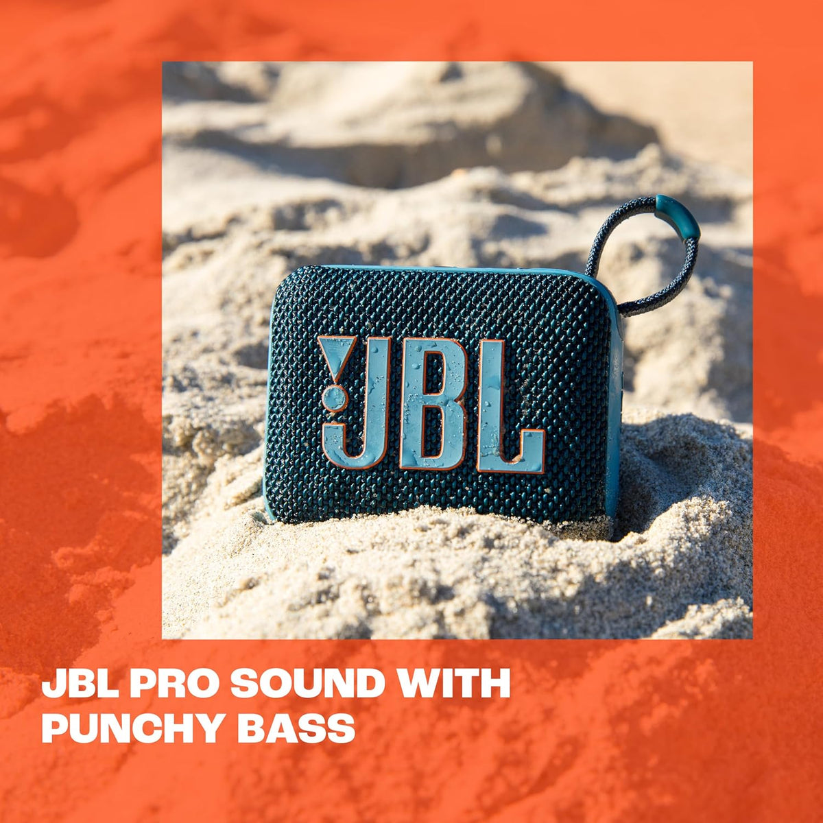 JBL Go 4 - Ultra-Portable Bluetooth Speaker - Black - Image 3