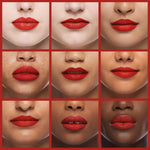 Model wearing Milani Color Statement Lipliner in True Red