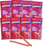 JOYRIDE Cherry Berry Ropes - 3.5 oz 6-Pack Bundle with 2.5oz Glacial Peppermint Gum, Tart Cherry Licorice, Low Calorie Candy, Low Sugar & Low Carb, Fiber Snack (7 Items) - Image 9