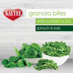 Kaytee Granola Bites side view with nutritional details